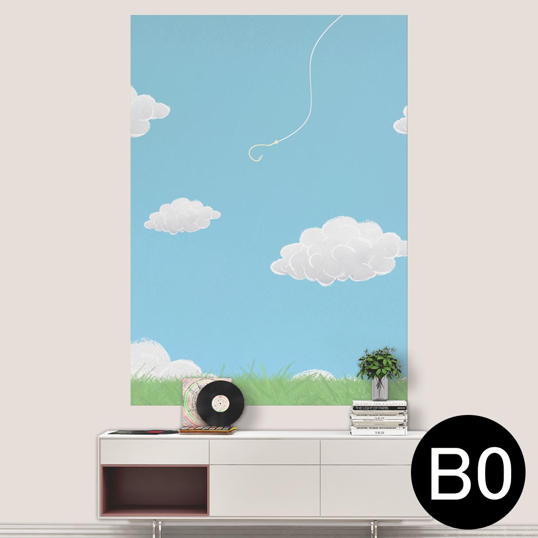 ポステッカー ポスター ウォールステッカー シール式ステッカー 飾り 1030mm×1456mm B0 写真 フォト 壁..