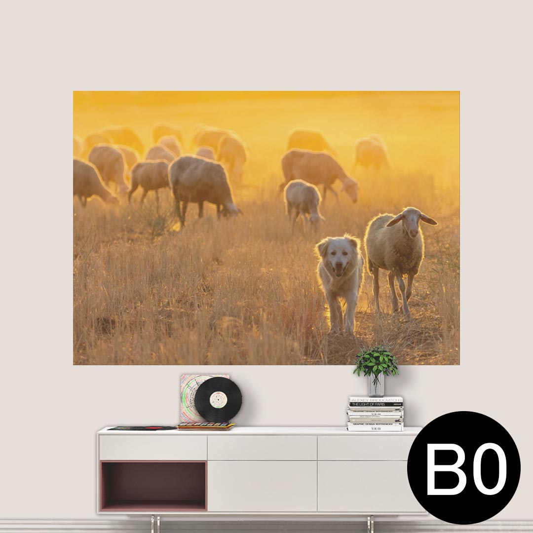 ポステッカー ポスター ウォールステッカー シール式ステッカー 飾り 1030mm×1456mm B0 写真 フォト 壁..