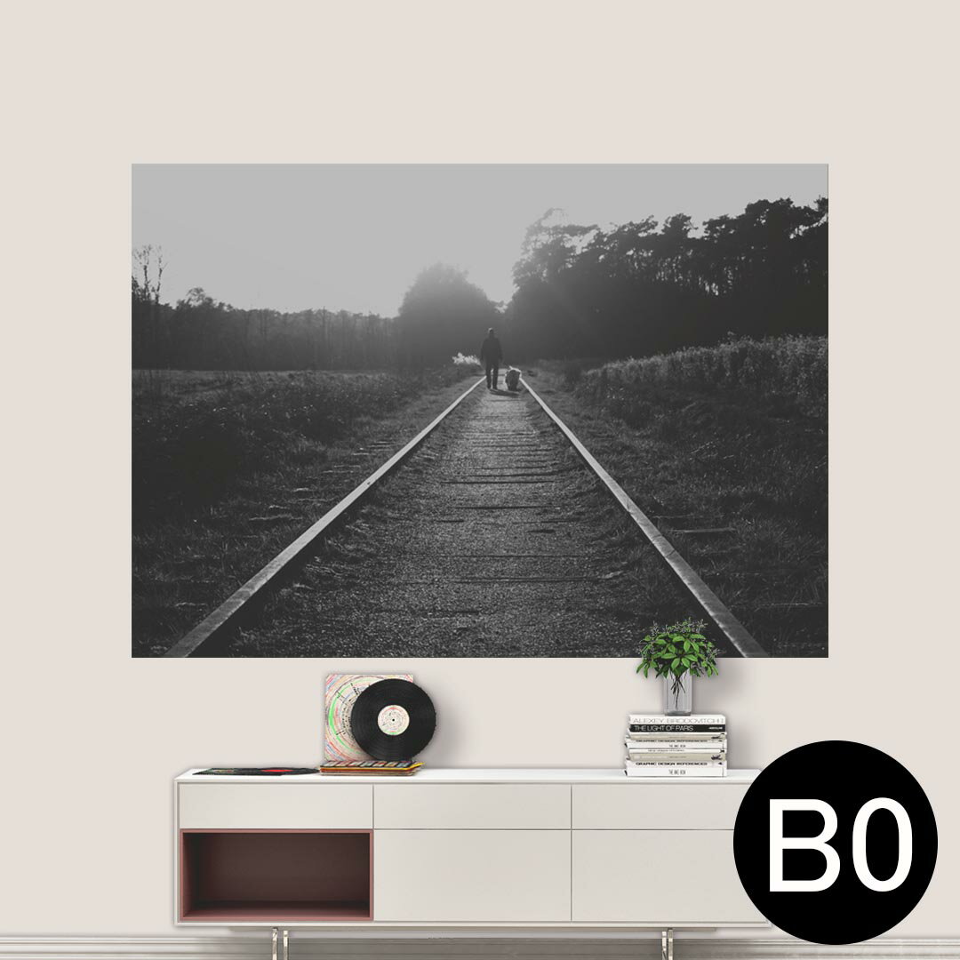 ポステッカー ポスター ウォールステッカー シール式ステッカー 飾り 1030mm×1456mm B0 写真 フォト 壁..