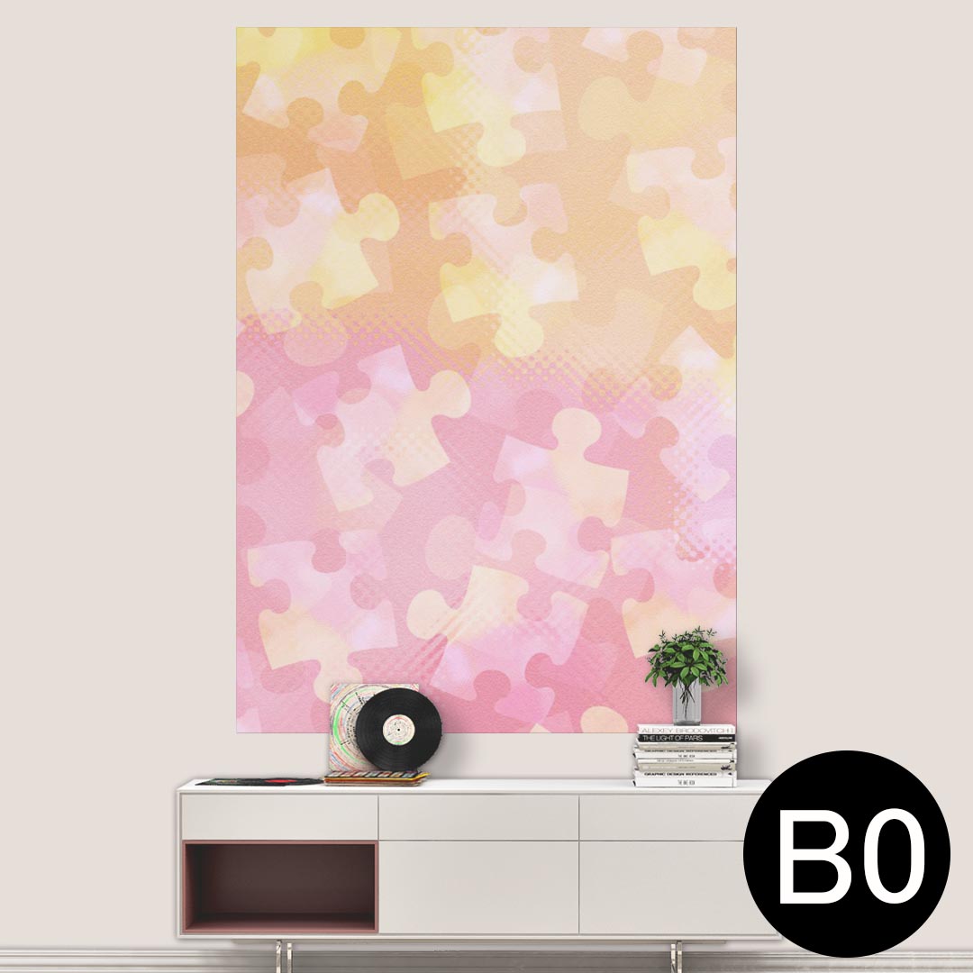 ポステッカー ポスター ウォールステッカー シール式ステッカー 飾り 1030mm×1456mm B0 写真 フォト 壁..