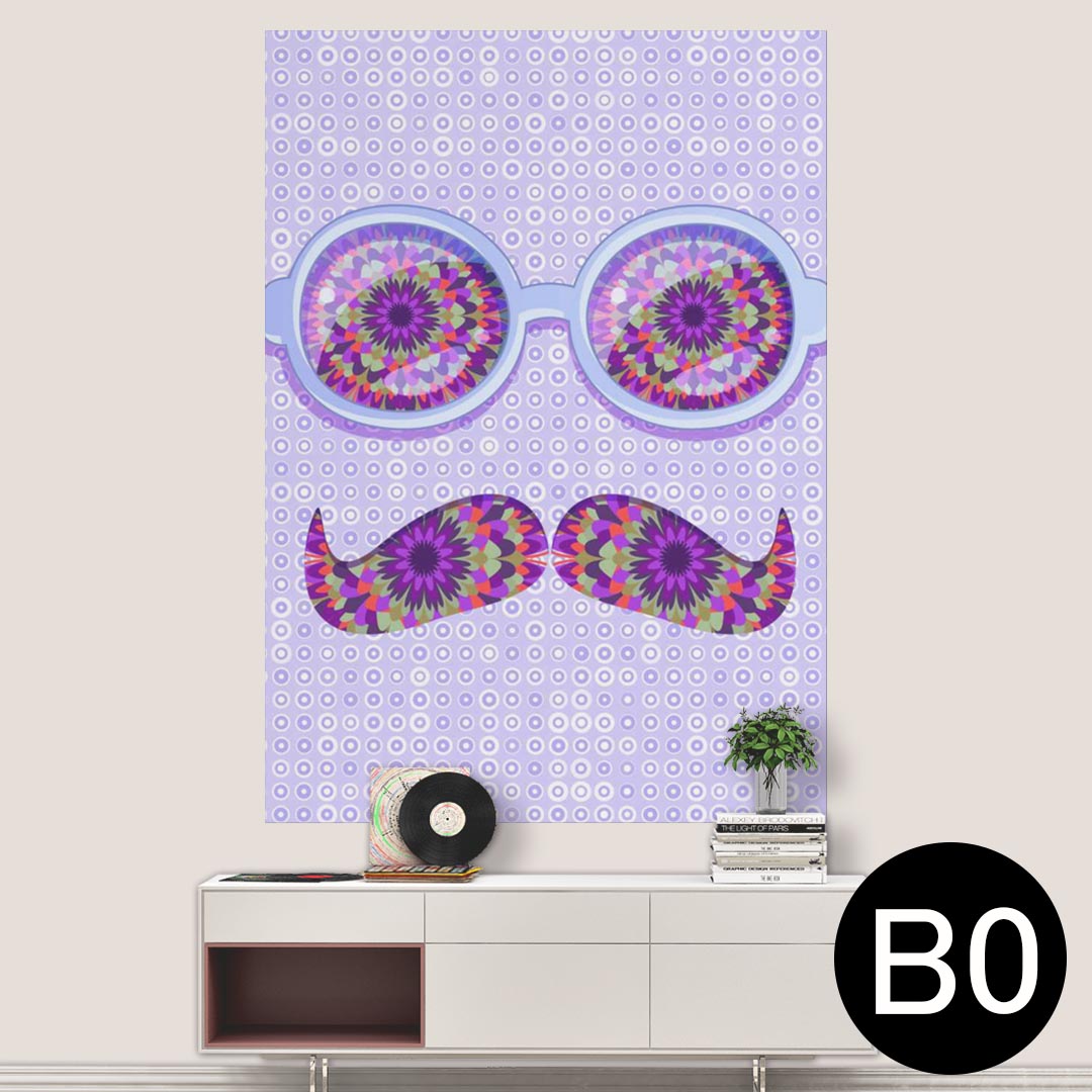 ポステッカー ポスター ウォールステッカー シール式ステッカー 飾り 1030mm×1456mm B0 写真 フォト 壁..