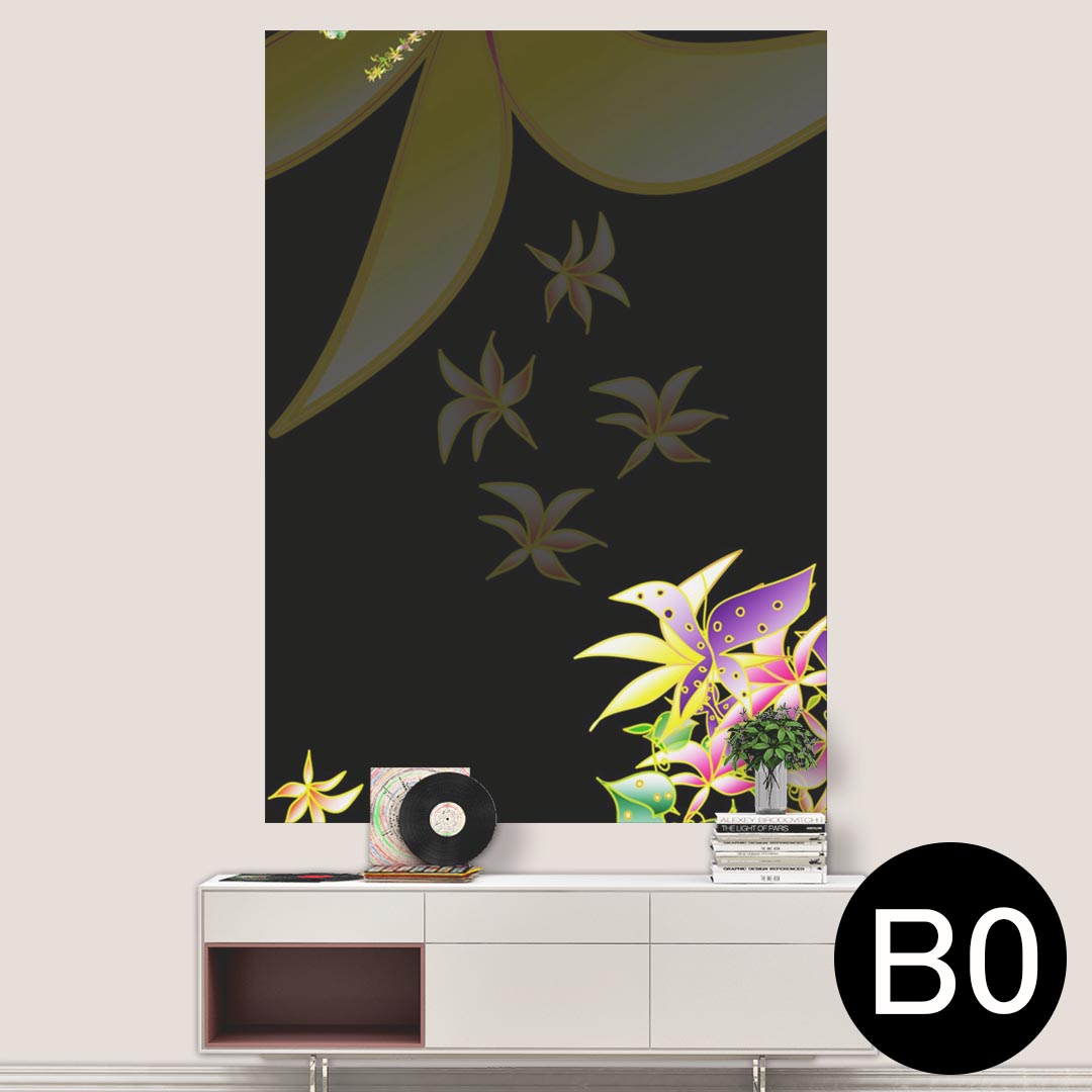 ポステッカー ポスター ウォールステッカー シール式ステッカー 飾り 1030mm×1456mm B0 写真 フォト 壁..