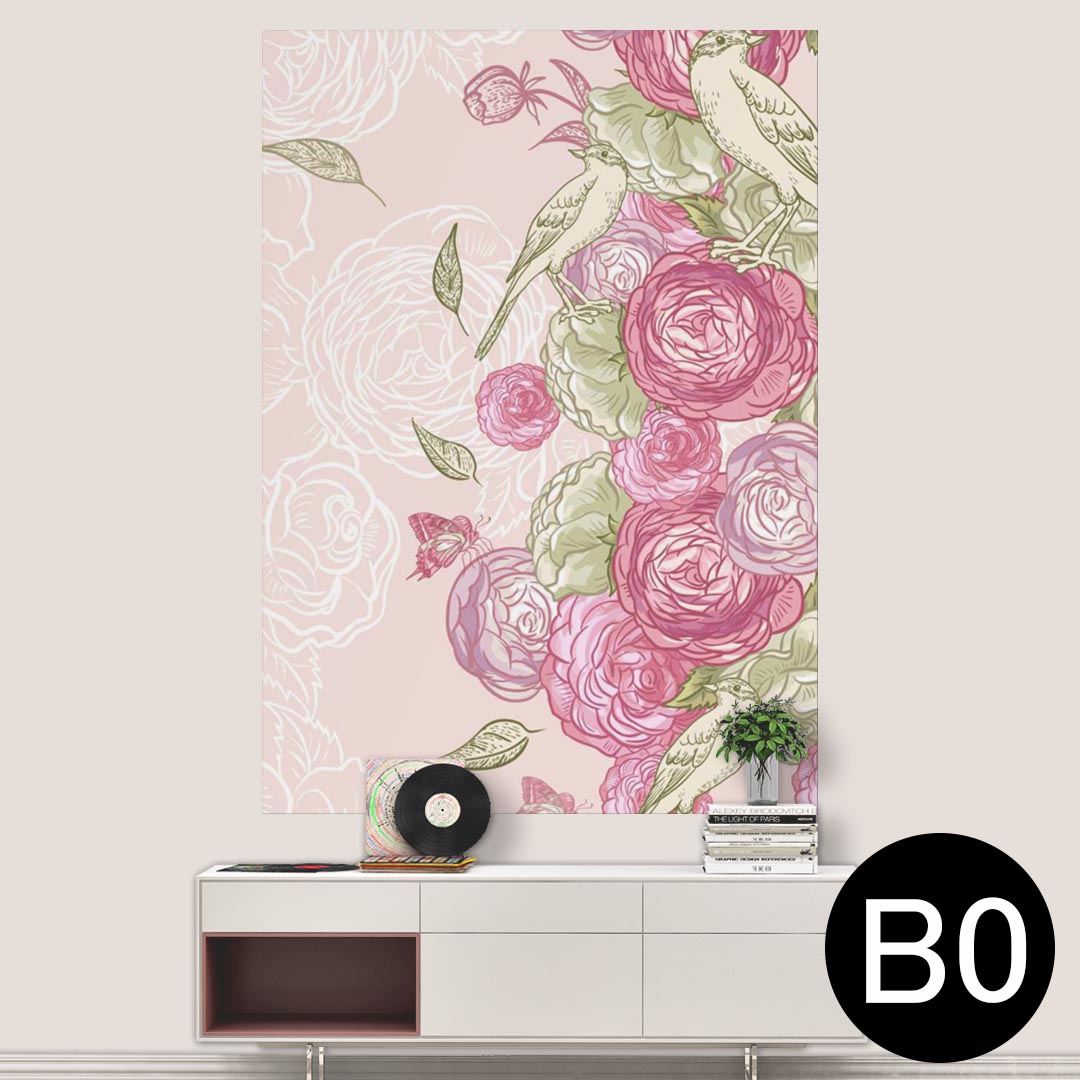 ポステッカー ポスター ウォールステッカー シール式ステッカー 飾り 1030mm×1456mm B0 写真 フォト 壁..