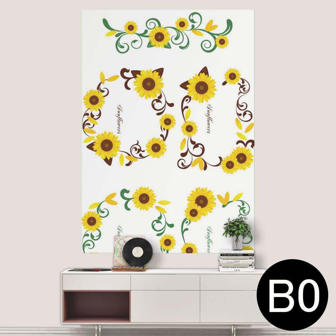 ポステッカー ポスター ウォールステッカー シール式ステッカー 飾り 1030mm×1456mm B0 写真 フォト 壁..