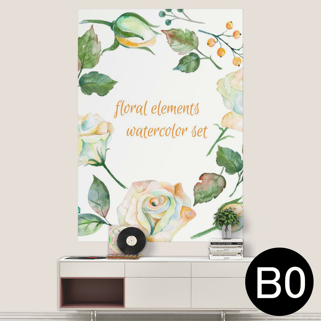 ポステッカー ポスター ウォールステッカー シール式ステッカー 飾り 1030mm×1456mm B0 写真 フォト 壁 インテリア おしゃれ 剥がせる wall sticker poster 009646 　英語　文字