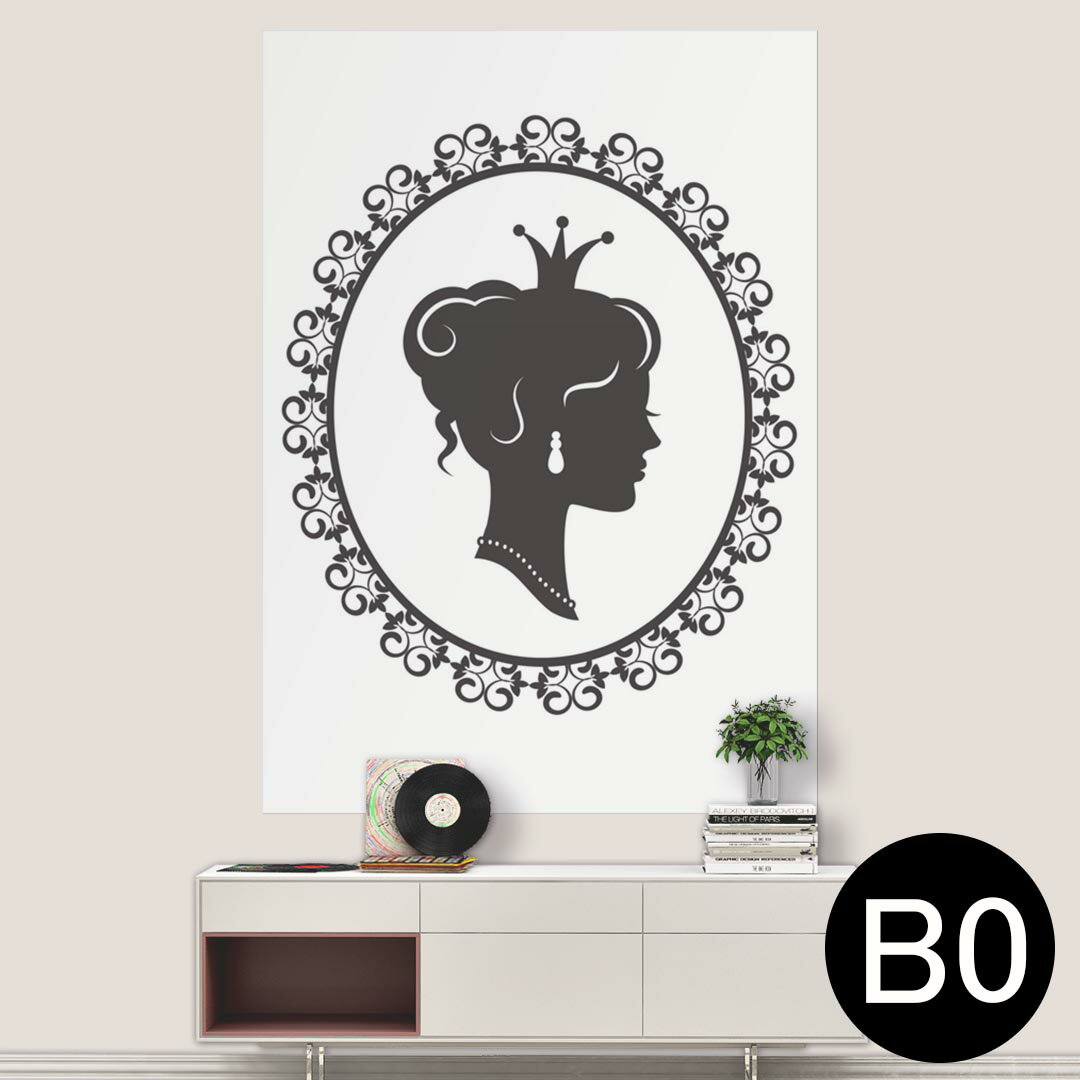 ポステッカー ポスター ウォールステッカー シール式ステッカー 飾り 1030mm×1456mm B0 写真 フォト 壁 インテリア おしゃれ 剥がせる wall sticker poster 009790 人物 モノクロ アンティーク