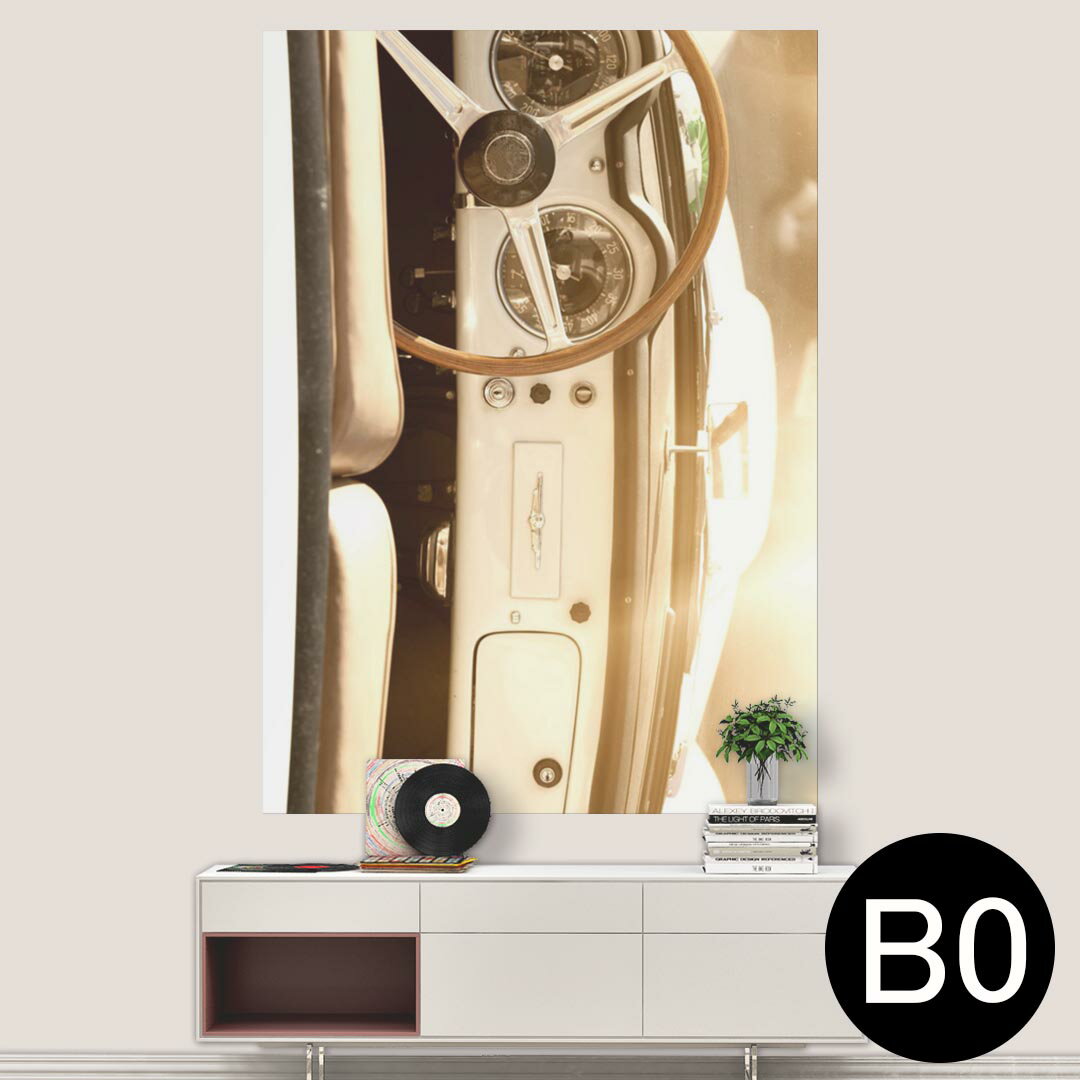 ポステッカー ポスター ウォールステッカー シール式ステッカー 飾り 1030mm×1456mm B0 写真 フォト 壁 インテリア おしゃれ 剥がせる wall sticker poster 010368 乗り物　車　写真