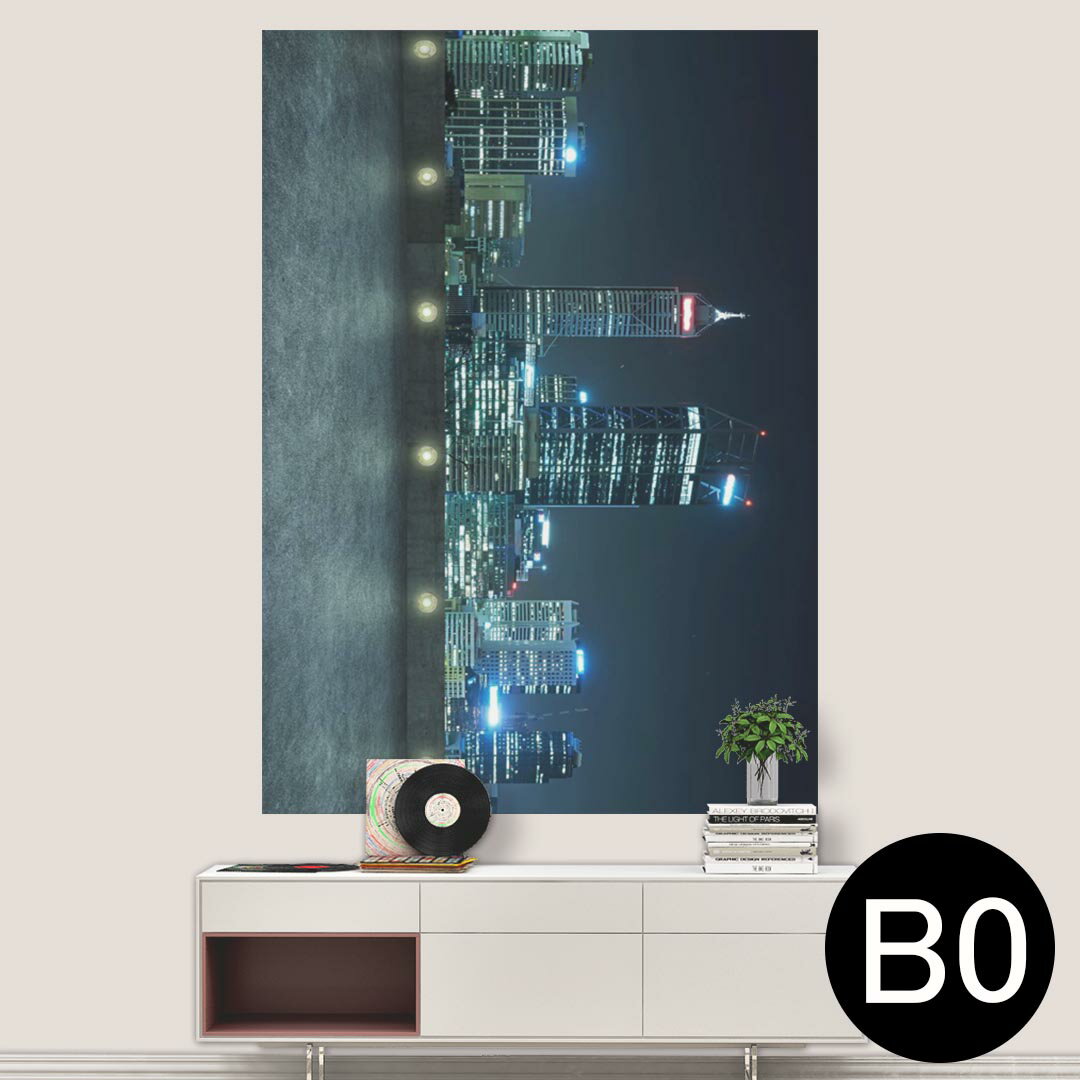 ポステッカー ポスター ウォールステッカー シール式ステッカー 飾り 1030mm×1456mm B0 写真 フォト 壁..