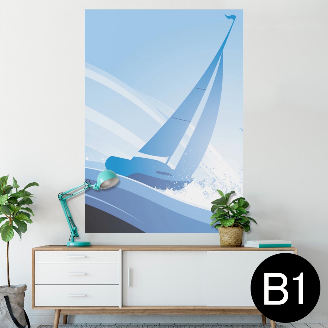 ポスター ウォールステッカー シール式ステッカー 飾り 728×1030mm B1 写真 フォト 壁 インテリア おし..