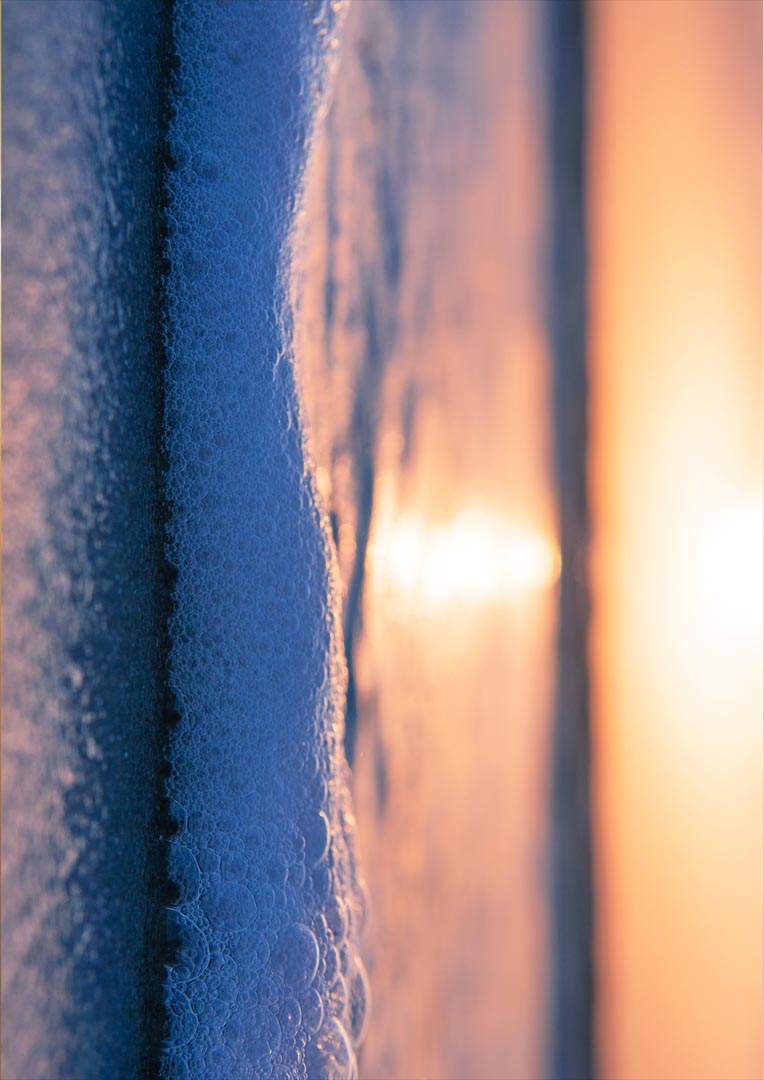 ポスター ウォールステッカー シール式ステッカー 飾り 728×1030mm B1 写真 フォト 壁 インテリア おしゃれ 　剥がせる wall sticker poster 023025 海　景色　写真　波