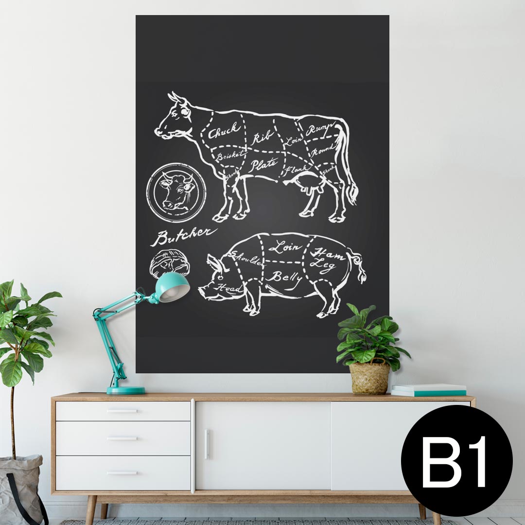 ポスター ウォールステッカー シール式ステッカー 飾り 728×1030mm B1 写真 フォト 壁 インテリア おし..