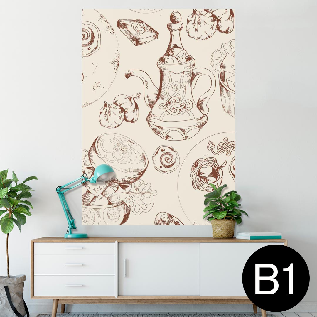 ポスター ウォールステッカー シール式ステッカー 飾り 728×1030mm B1 写真 フォト 壁 インテリア おし..