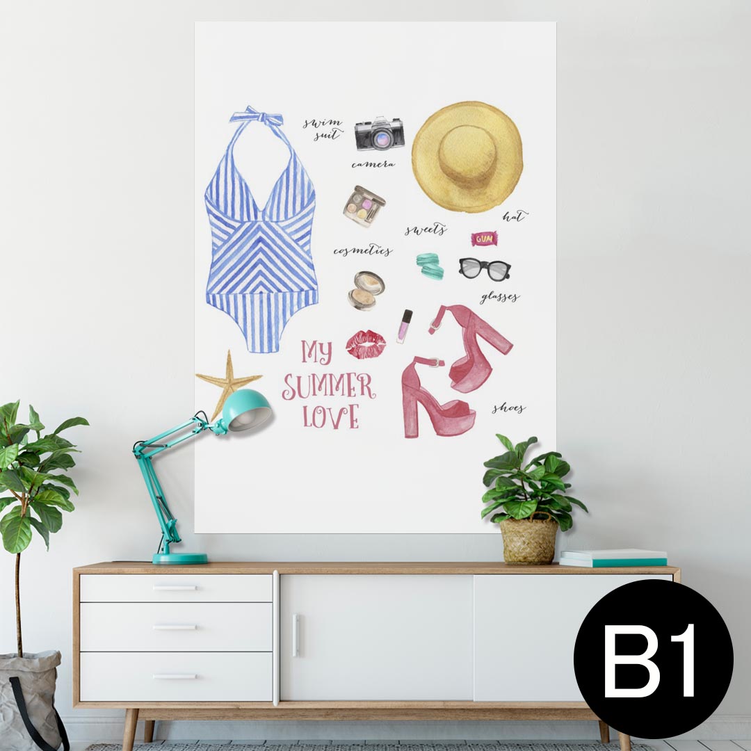 ポスター ウォールステッカー シール式ステッカー 飾り 728×1030mm B1 写真 フォト 壁 インテリア おし..