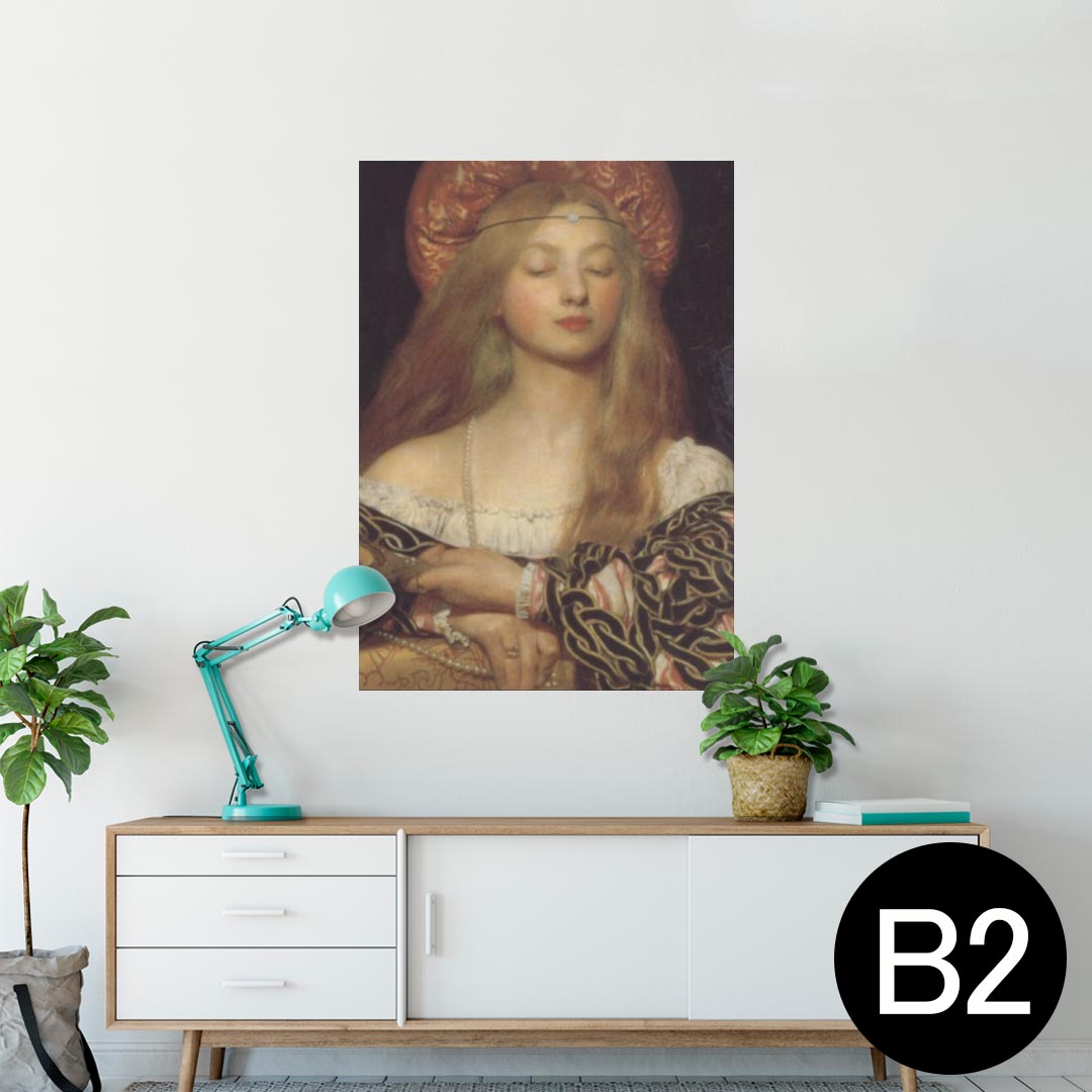 ポスター ウォールステッカー シール式ステッカー 飾り 515×728mm B2 写真 フォト 壁 インテリア おしゃれ 剥がせる wall sticker poster 003209 人物　絵画　イラスト