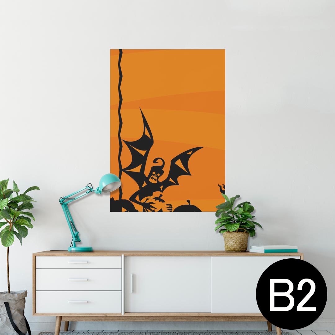 ポスター ウォールステッカー シール式ステッカー 飾り 515×728mm B2 写真 フォト 壁  ...