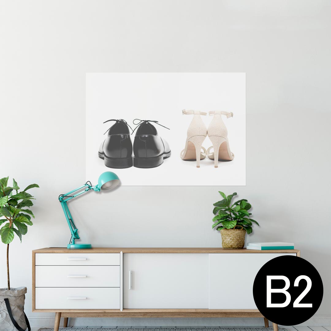 ポスター ウォールステッカー シール式ステッカー 飾り 515×728mm B2 写真 フォト 壁 インテリア おし..