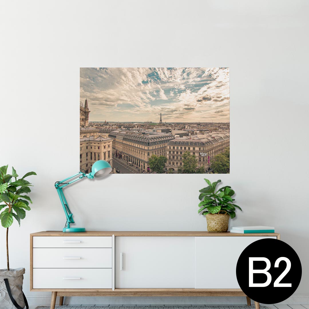 ポスター ウォールステッカー シール式ステッカー 飾り 515×728mm B2 写真 フォト 壁 インテリア おしゃれ 剥がせる wall sticker poster 023648 風景　写真(3)