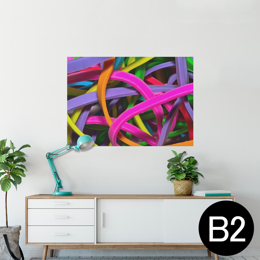 ポスター ウォールステッカー シール式ステッカー 飾り 515×728mm B2 写真 フォト 壁 インテリア おし..