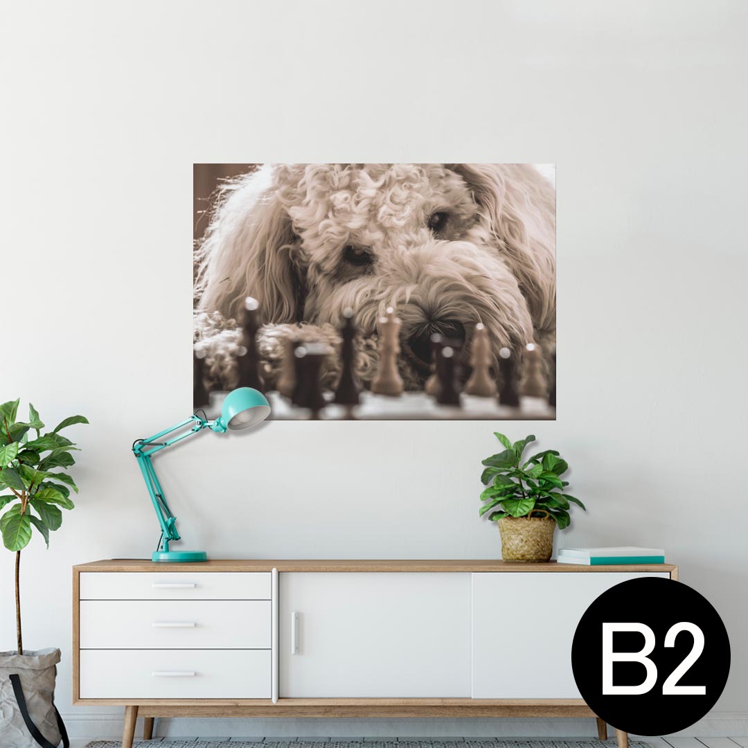 ポスター ウォールステッカー シール式ステッカー 飾り 515×728mm B2 写真 フォト 壁 インテリア おし..