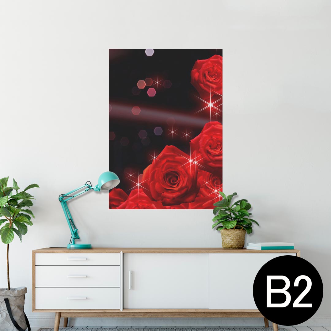 ポスター ウォールステッカー シール式ステッカー 飾り 515×728mm B2 写真 フォト 壁 インテリア おし..