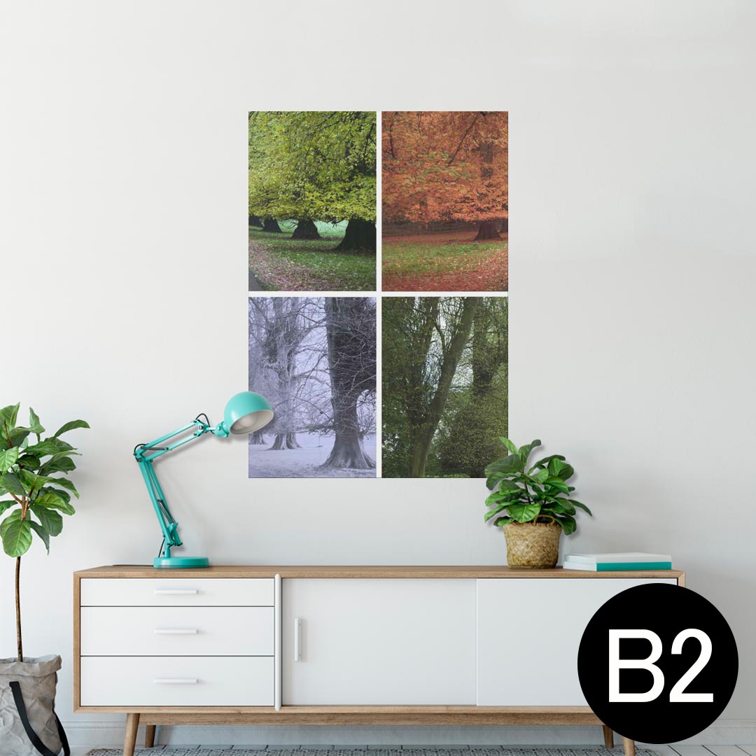 ポスター ウォールステッカー シール式ステッカー 飾り 515×728mm B2 写真 フォト 壁 インテリア おしゃれ 剥がせる wall sticker poster 005921 写真 風景