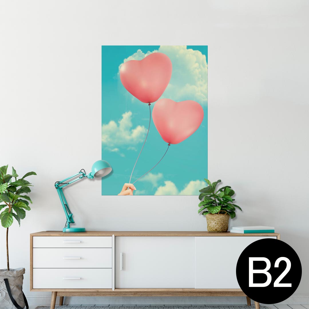 ポスター ウォールステッカー シール式ステッカー 飾り 515×728mm B2 写真 フォト 壁 インテリア おし..