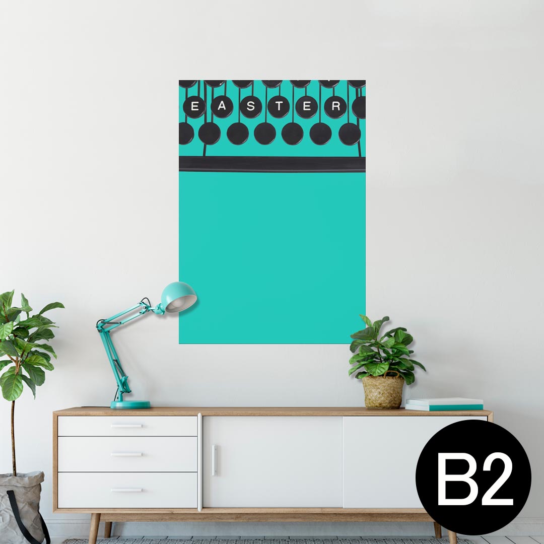 ポスター ウォールステッカー シール式ステッカー 飾り 515×728mm B2 写真 フォト 壁 インテリア おし..