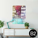 ポスター ウォールステッカー シール式ステッカー 飾り 515×728mm B2 写真 フォト 壁 インテリア おしゃれ 剥がせる wall sticker p...