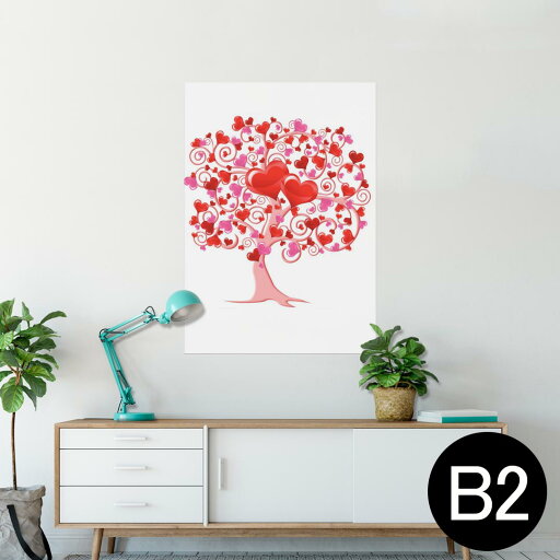 ポスター ウォールステッカー シール式ステッカー 飾り 515×728mm B2 写真 フォト 壁 インテリア おしゃれ 剥がせる wall sticker poster 007582 ハート 赤 レッド ピンク ポスター ウォールステッカー シール式ステッカー 飾り 515×728mm B2 写真 フォト 壁 インテリア おしゃれ 剥がせる wall sticker poster 007582 ハート 赤 レッド ピンク