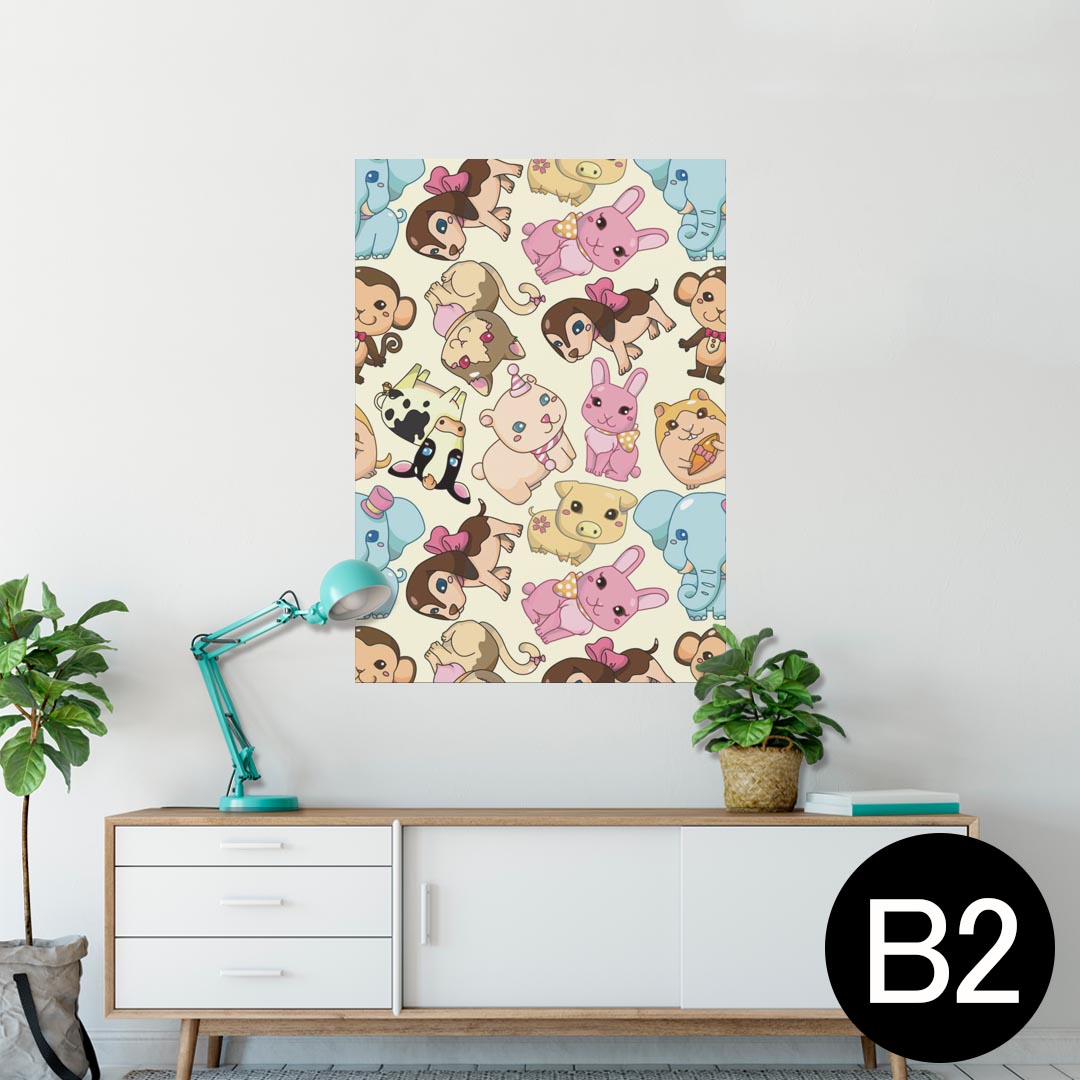 ポスター ウォールステッカー シール式ステッカー 飾り 515×728mm B2 写真 フォト 壁 インテリア おし..