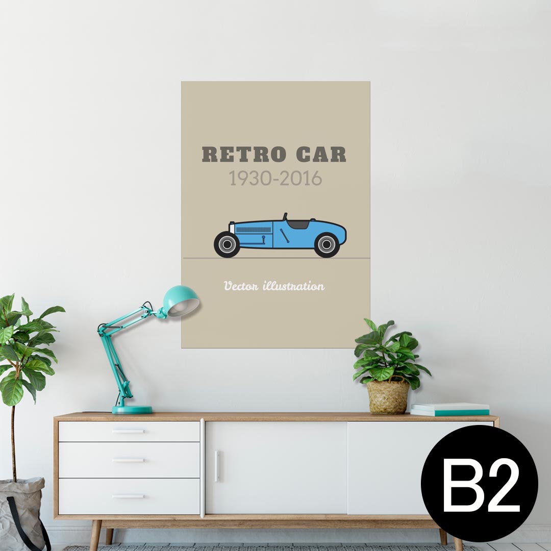 ポスター ウォールステッカー シール式ステッカー 飾り 515×728mm B2 写真 フォト 壁 インテリア おし..