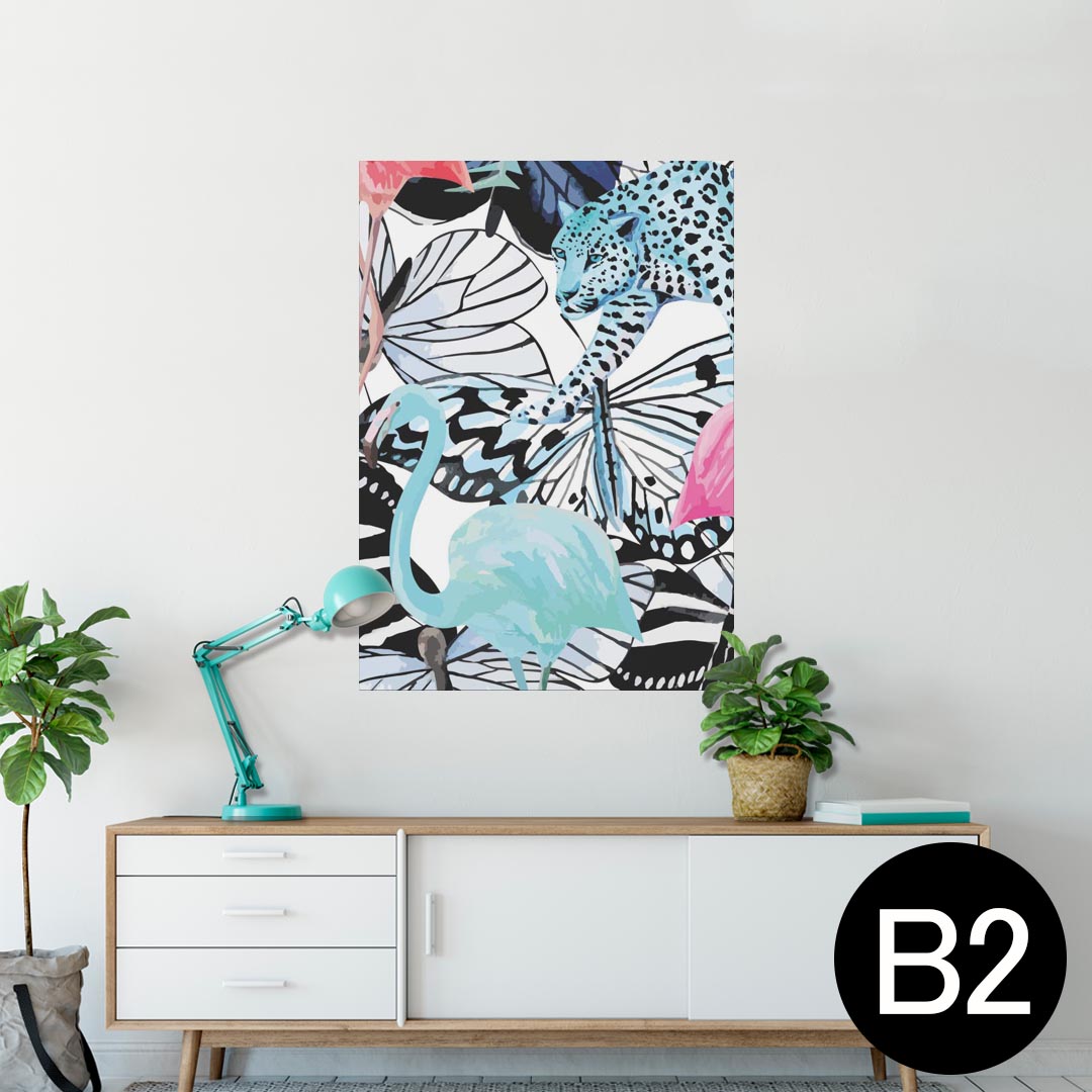 ポスター ウォールステッカー シール式ステッカー 飾り 515×728mm B2 写真 フォト 壁 インテリア おし..