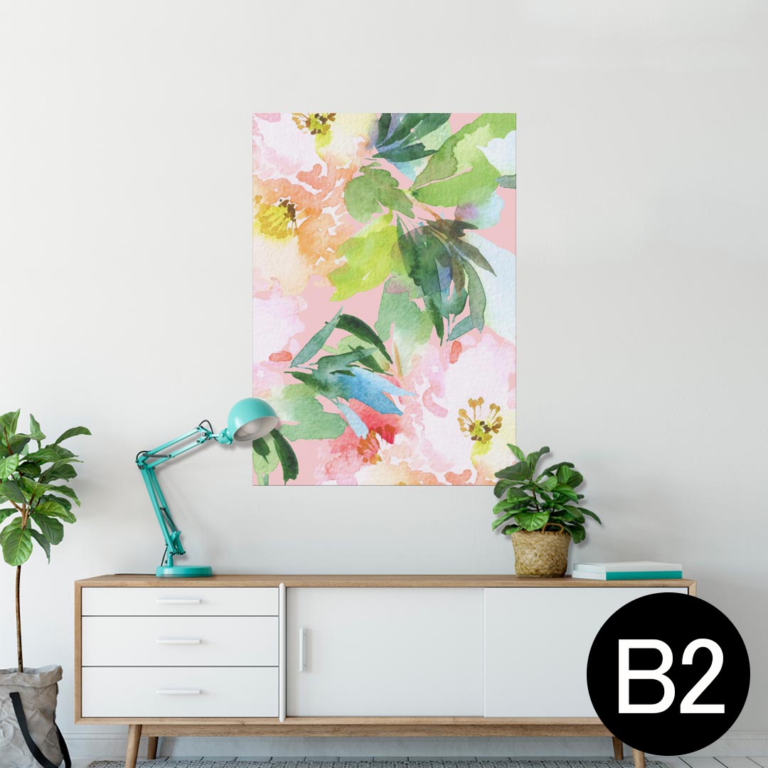 ポスター ウォールステッカー シール式ステッカー 飾り 515×728mm B2 写真 フォト 壁 インテリア おし..