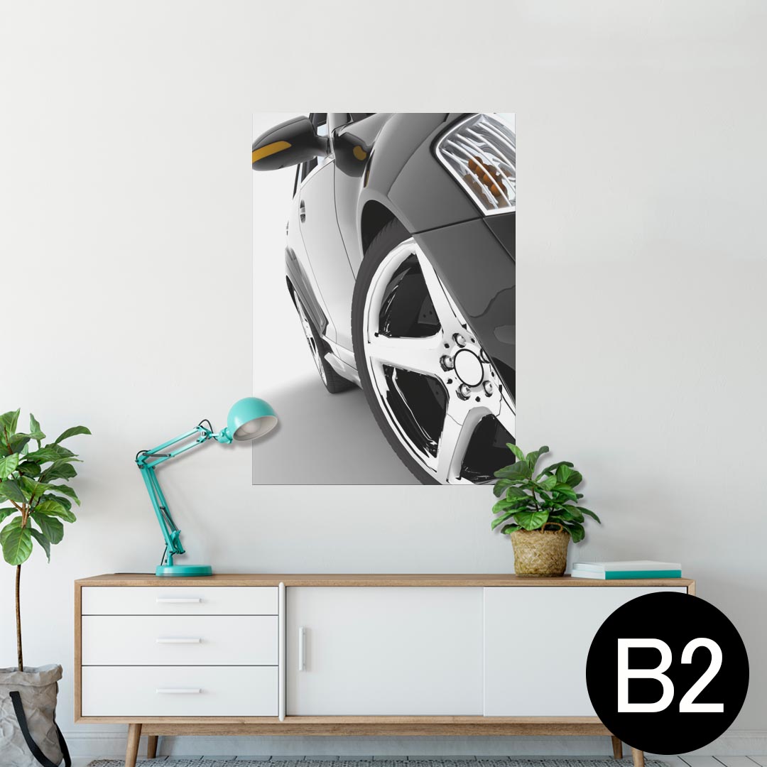 ポスター ウォールステッカー シール式ステッカー 飾り 515×728mm B2 写真 フォト 壁 インテリア おし..