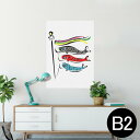 ポスター ウォールステッカー シール式ステッカー 飾り 515×728mm B2 写真 フォト 壁 インテリア おしゃれ 剥がせる wall sticker p...