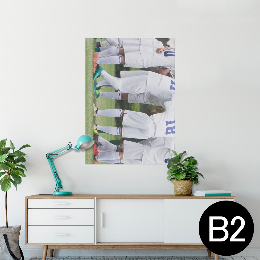 ポスター ウォールステッカー シール式ステッカー 飾り 515×728mm B2 写真 フォト 壁 インテリア おし..