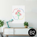 ポスター ウォールステッカー シール式ステッカー 飾り 515×728mm B2 写真 フォト 壁 インテリア おしゃれ 剥がせる wall sticker ...