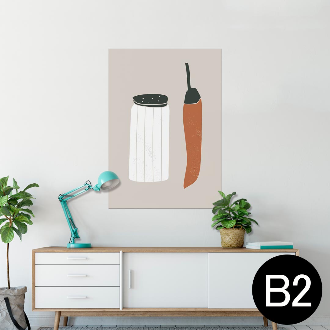 ポスター ウォールステッカー シール式ステッカー 飾り 515×728mm B2 写真 フォト 壁 インテリア おし..