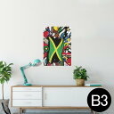 ポスター ウォールステッカー シール式ステッカー 飾り 364×515mm B3 写真 フォト 壁 インテリア おしゃれ 剥がせる wall sticker poster 000270 ジャマイカ レゲエ HIPHOP