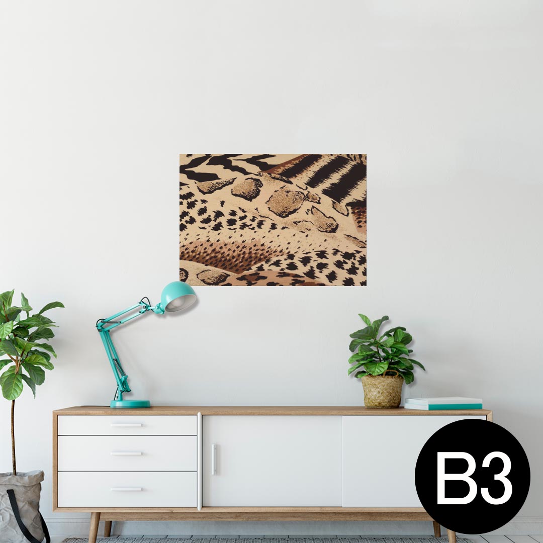 ポスター ウォールステッカー シール式ステッカー 飾り 364×515mm B3 写真 フォト 壁 インテリア おし..