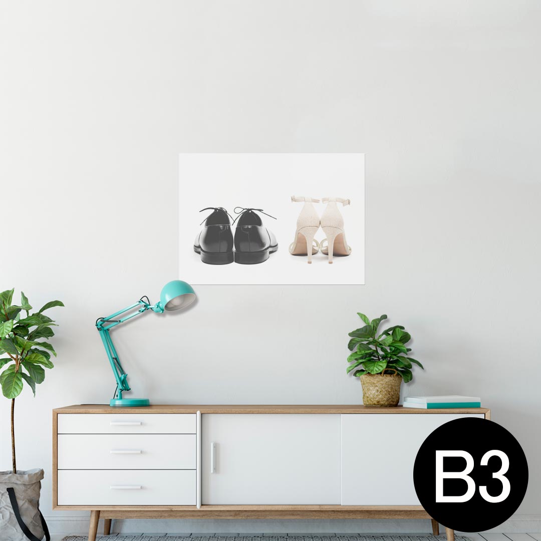 ポスター ウォールステッカー シール式ステッカー 飾り 364×515mm B3 写真 フォト 壁 インテリア おし..