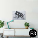ポスター ウォールステッカー シール式ステッカー 飾り 364×515mm B3 写真 フォト 壁 インテリア おしゃれ 剥がせる wall sticker poster 025969 雪 冬 手袋 クリスマス