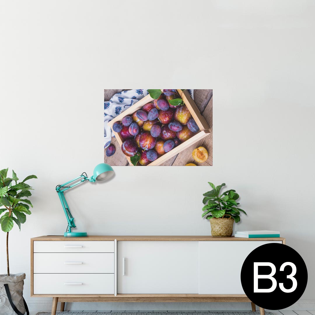 ポスター ウォールステッカー シール式ステッカー 飾り 364×515mm B3 写真 フォト 壁 インテリア おし..