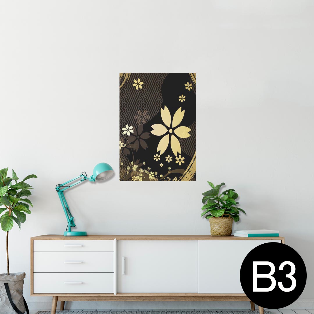 ポスター ウォールステッカー シール式ステッカー 飾り 364×515mm B3 写真 フォト 壁 インテリア おし..