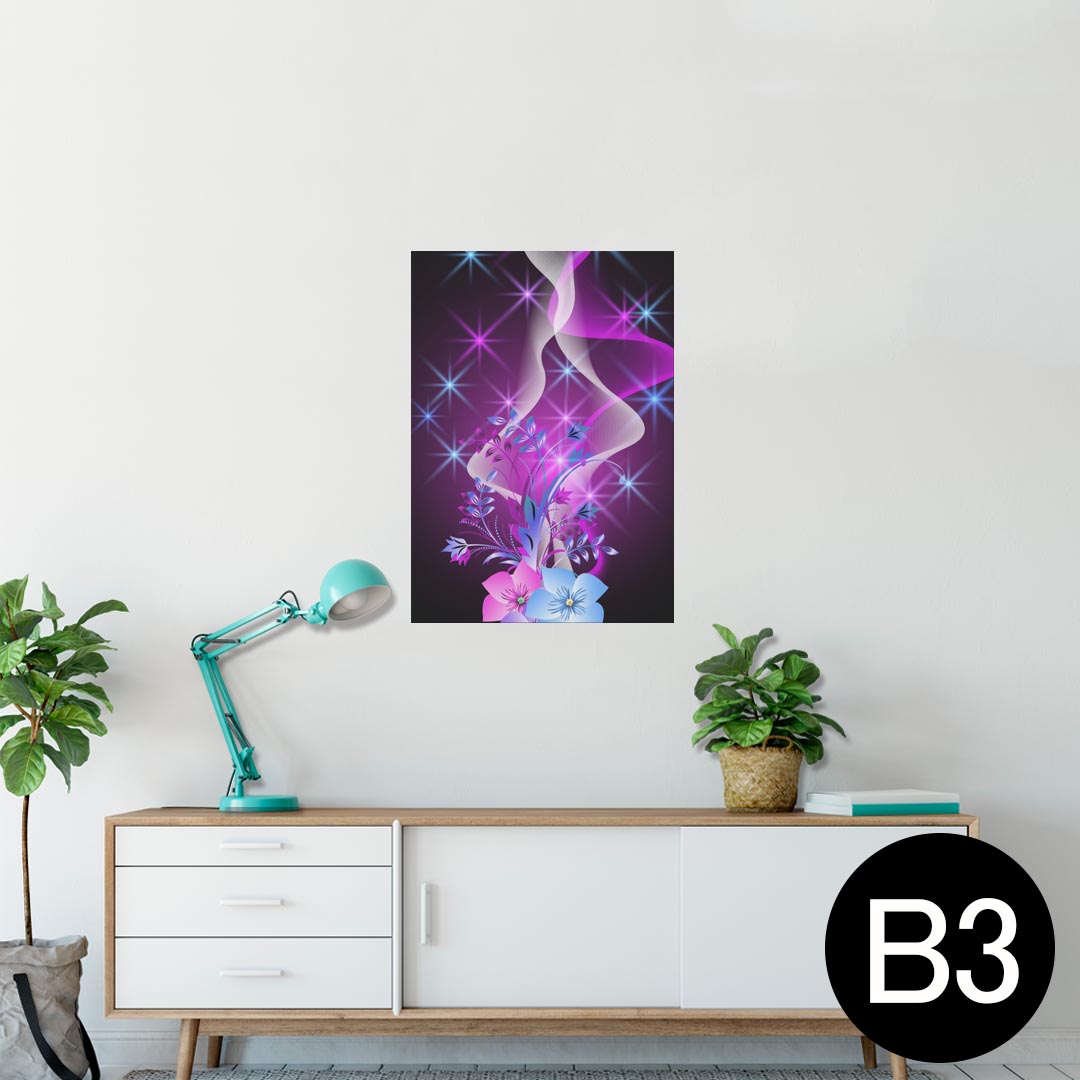 ポスター ウォールステッカー シール式ステッカー 飾り 364×515mm B3 写真 フォト 壁 インテリア おし..