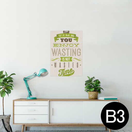 ポスター ウォールステッカー シール式ステッカー 飾り 364×515mm B3 写真 フォト 壁 インテリア おしゃれ 剥がせる wall sticker poster 006606 英語 文字 ポスター ウォールステッカー シール式ステッカー 飾り 364×515mm B3 写真 フォト 壁 インテリア おしゃれ 剥がせる wall sticker poster 006606 英語 文字