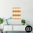ポスター ウォールステッカー シール式ステッカー 飾り 364×515mm B3 写真 フォト 壁 インテリア おしゃれ 剥がせる wall sticker p...