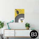 ポスター ウォールステッカー シール式ステッカー 飾り 364×515mm B3 写真 フォト 壁 インテリア おしゃれ 剥がせる wall sticker poster 011394 音楽 ヘッドホン ミュージック
