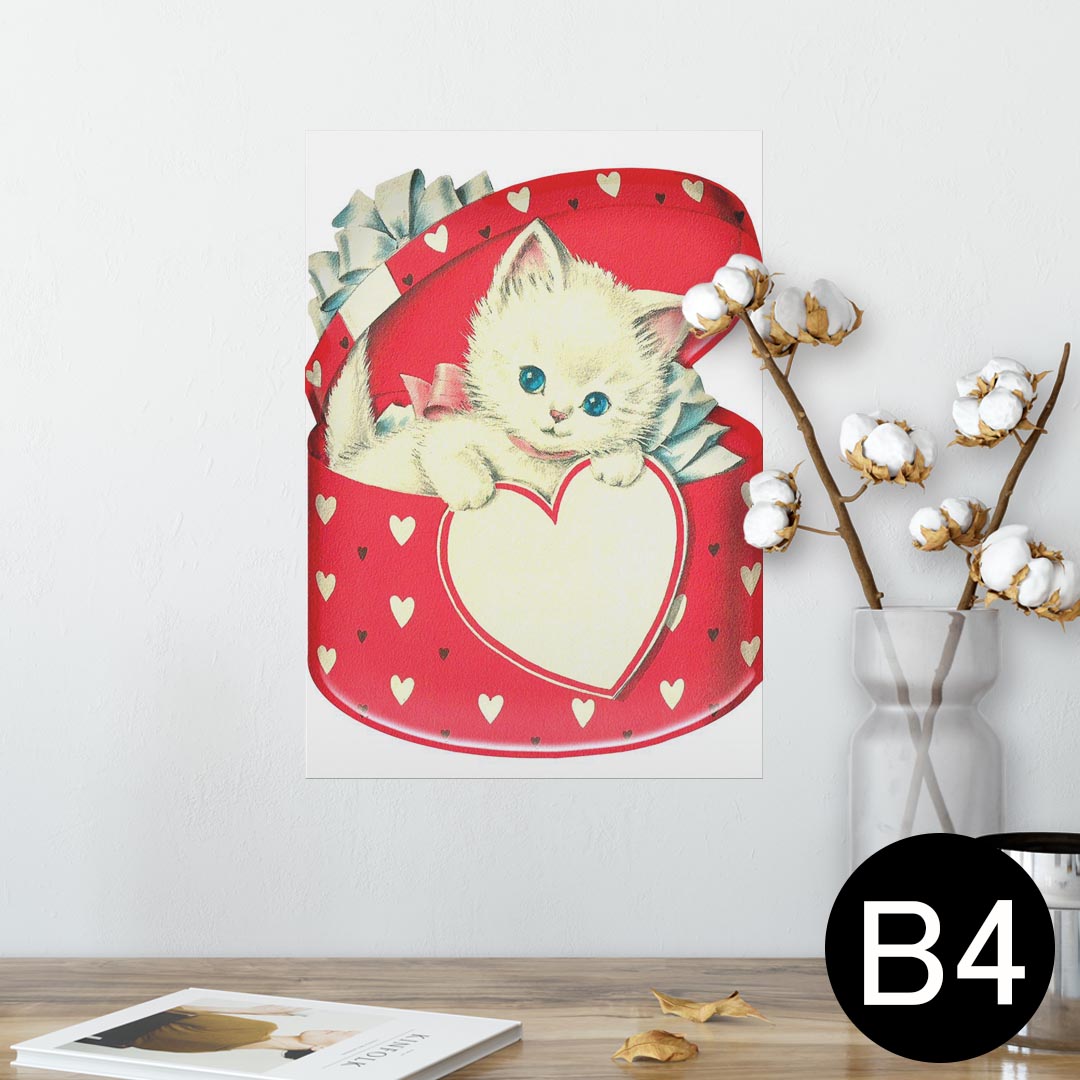 ポスター ウォールステッカー シール式ステッカー 飾り 257×364mm B4 写真 フォト 壁 インテリア おし..