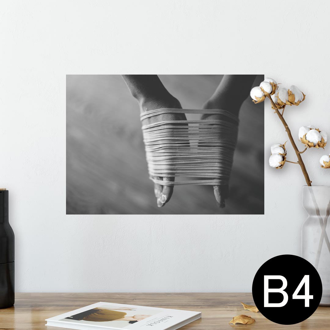 ポスター ウォールステッカー シール式ステッカー 飾り 257×364mm B4 写真 フォト 壁 インテリア おし..